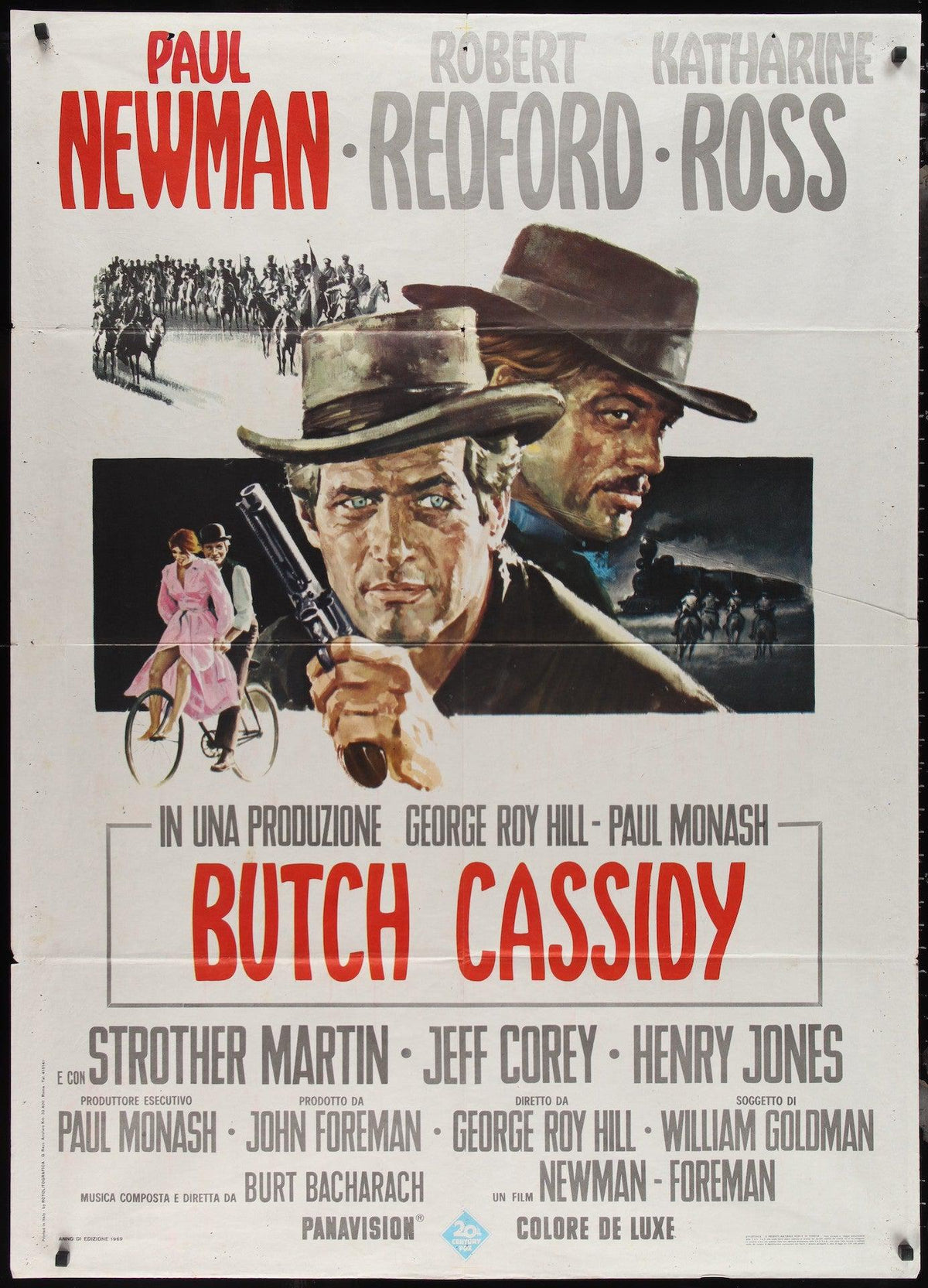 Butch Cassidy and the Sundance Kid Original Vintage Movie Poster