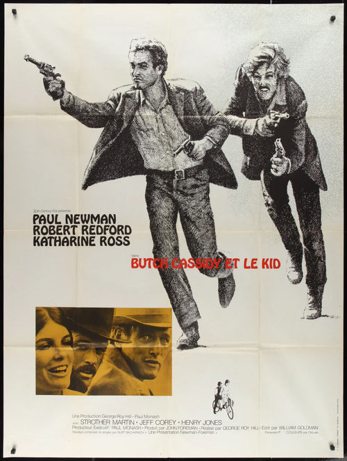Butch Cassidy and the Sundance Kid Original Vintage Movie Poster