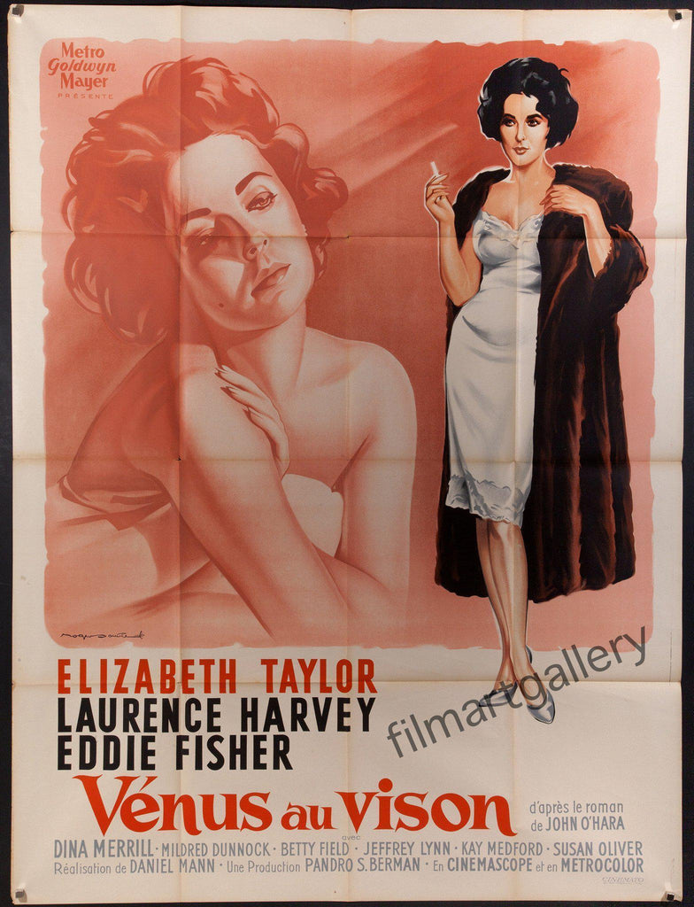 Butterfield 8 Original Vintage Movie Poster