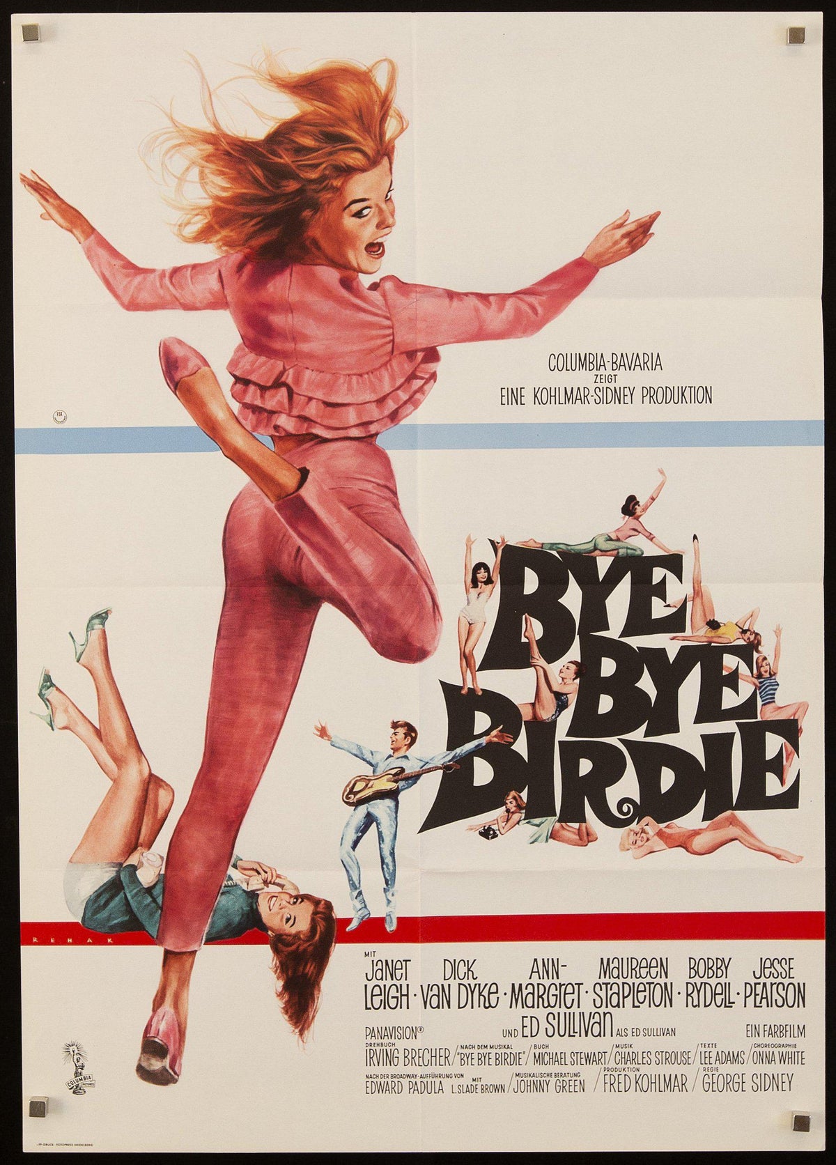 Bye Bye Birdie German A1 (23x33) Original Vintage Movie Poster
