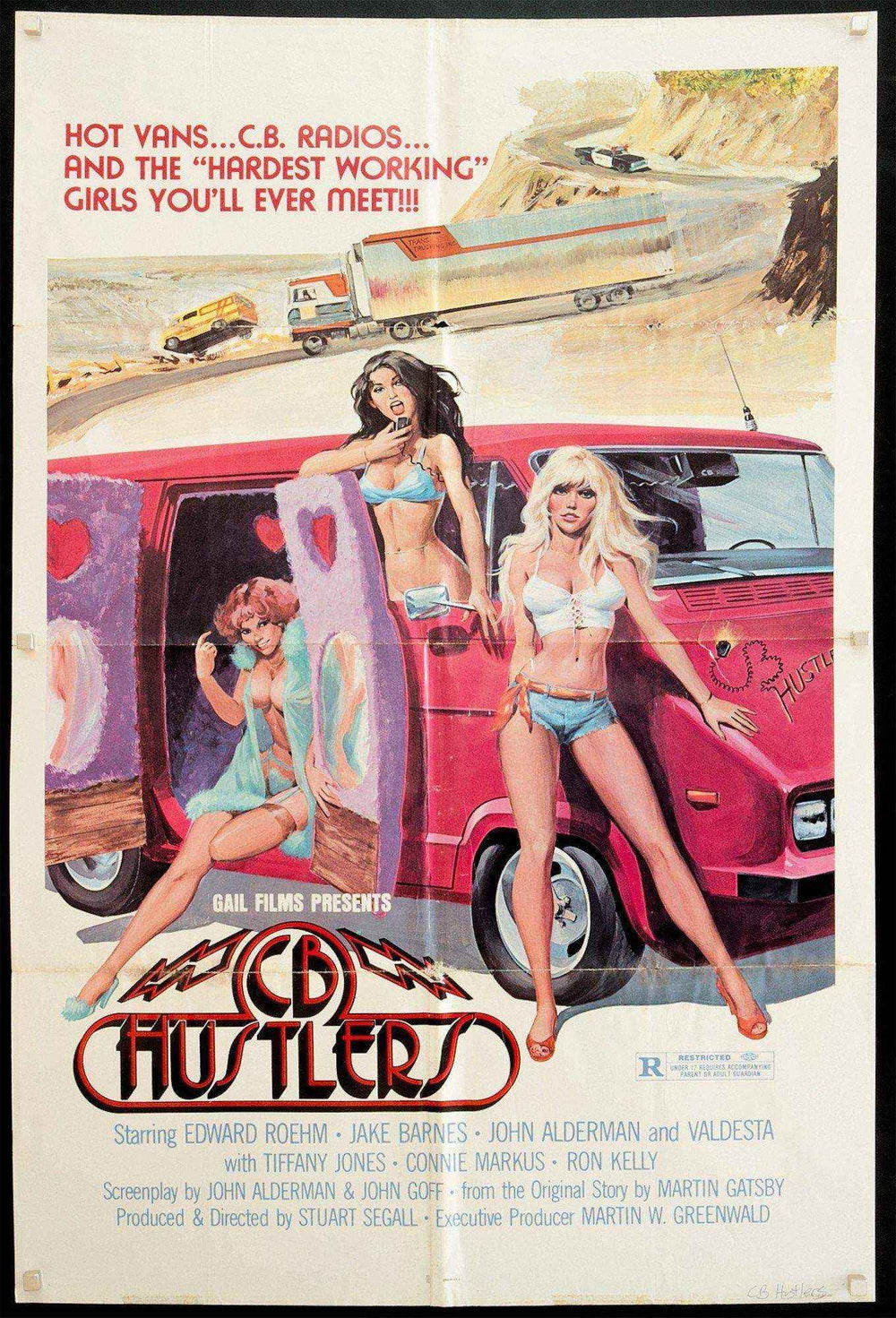 CB Huslters Original Vintage Movie Poster