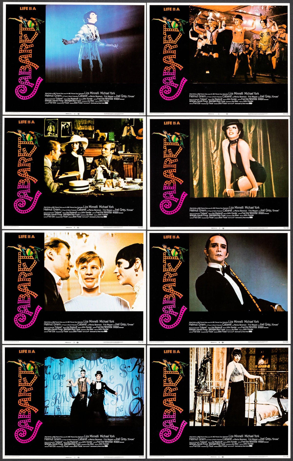 Cabaret Original Vintage Movie Poster