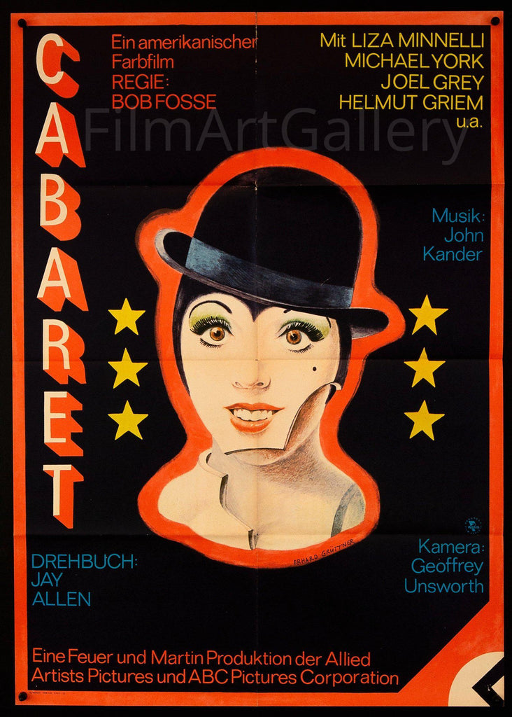 Cabaret Original Vintage Movie Poster