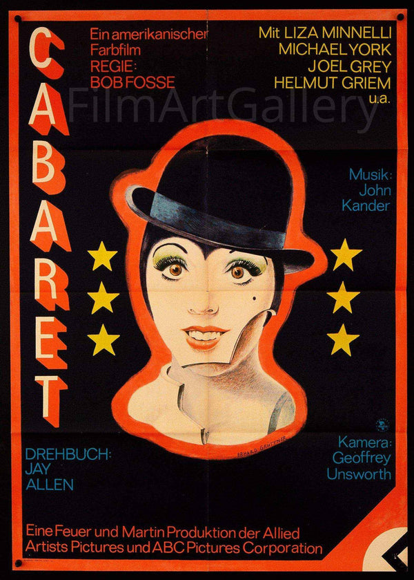 Affiche Vintage LIDO BRAVISSIMO CABARET – Poster 50x70cm (Papier, PostersAndCo)