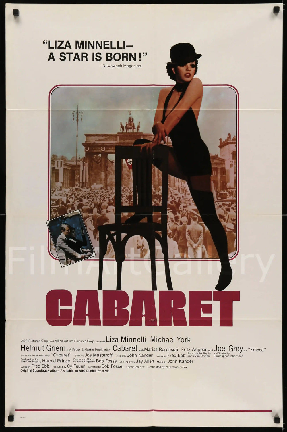 Cabaret Original Vintage Movie Poster