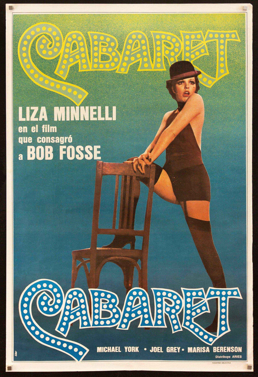 Cabaret Original Vintage Movie Poster