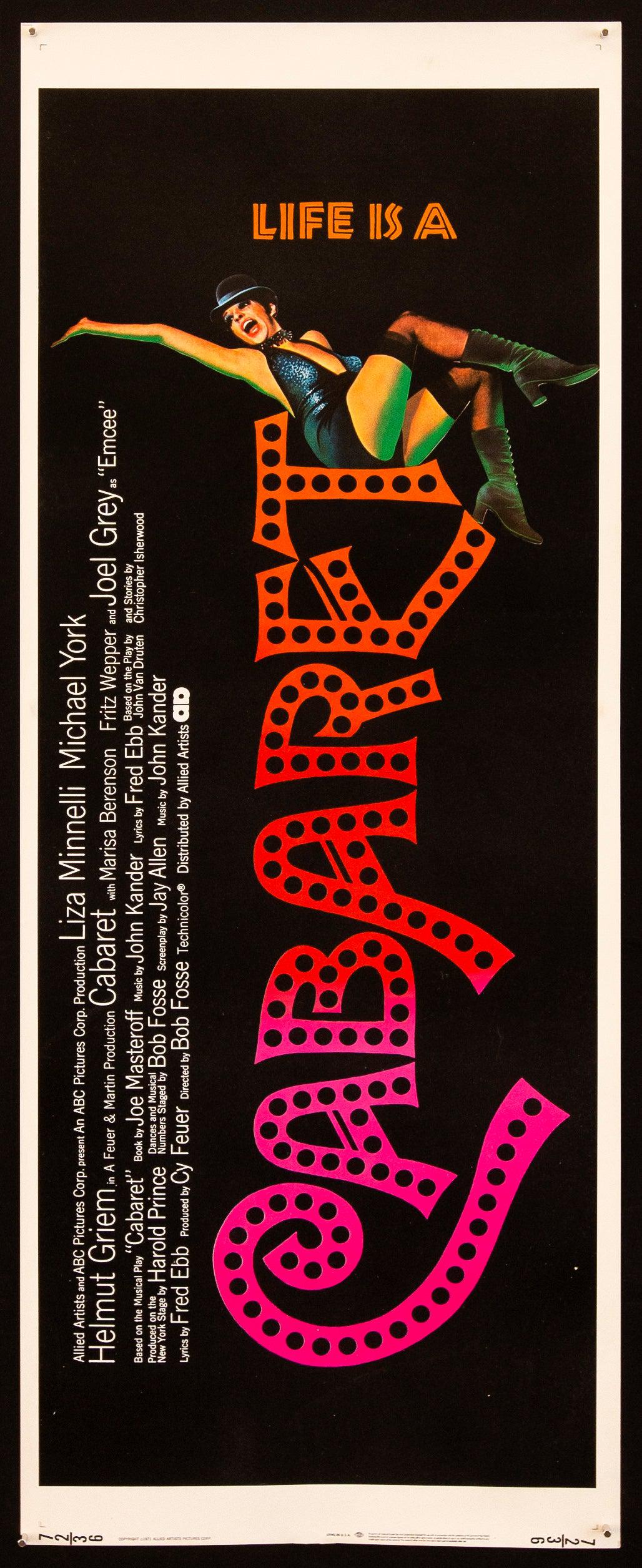 Cabaret Original Vintage Movie Poster