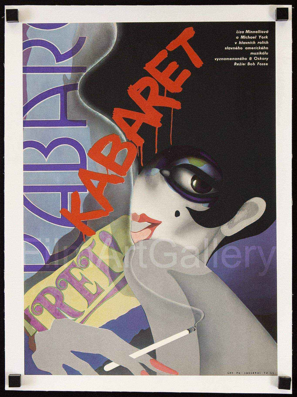 Cabaret Original Vintage Movie Poster