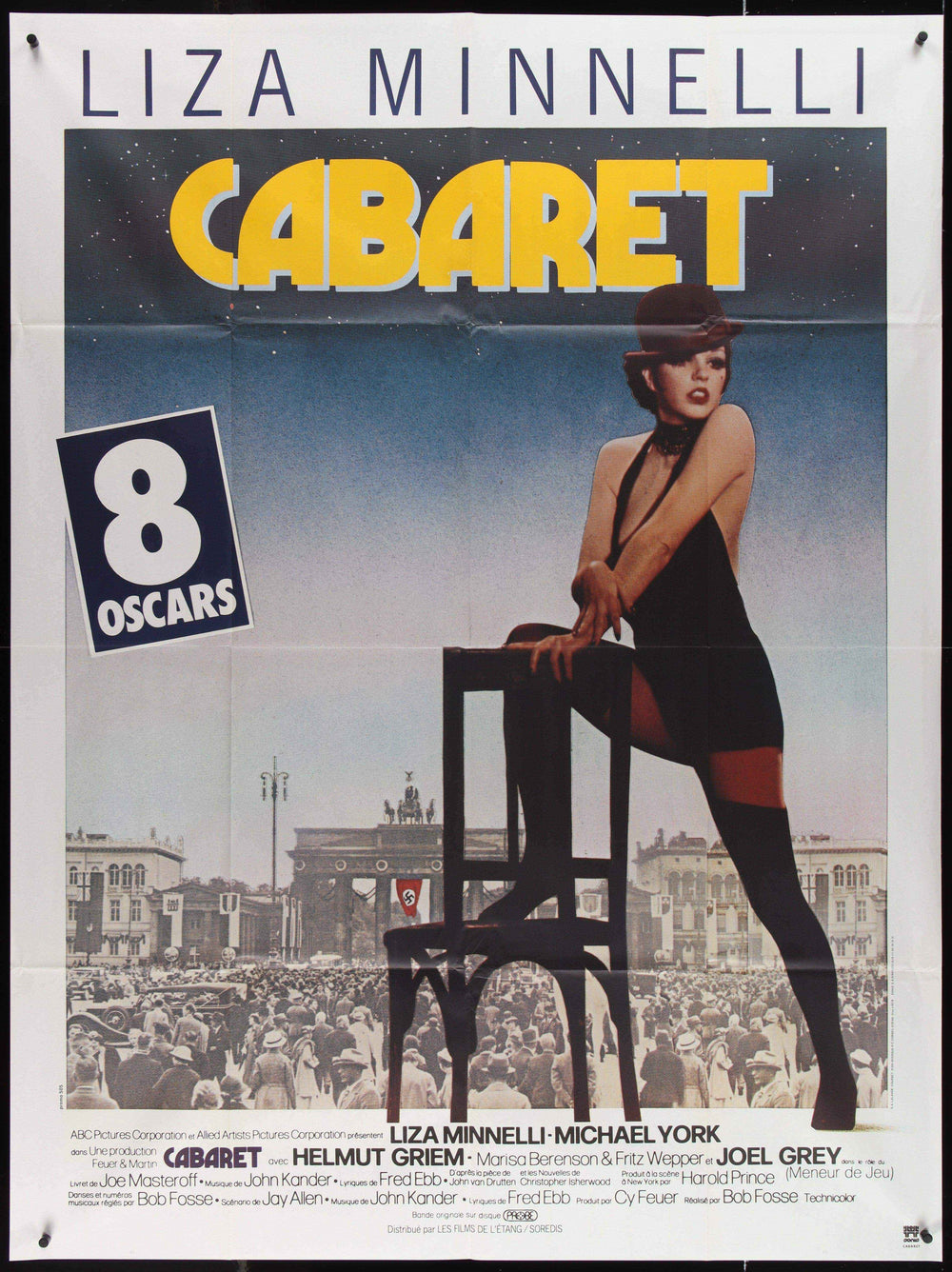 Cabaret Original Vintage Movie Poster