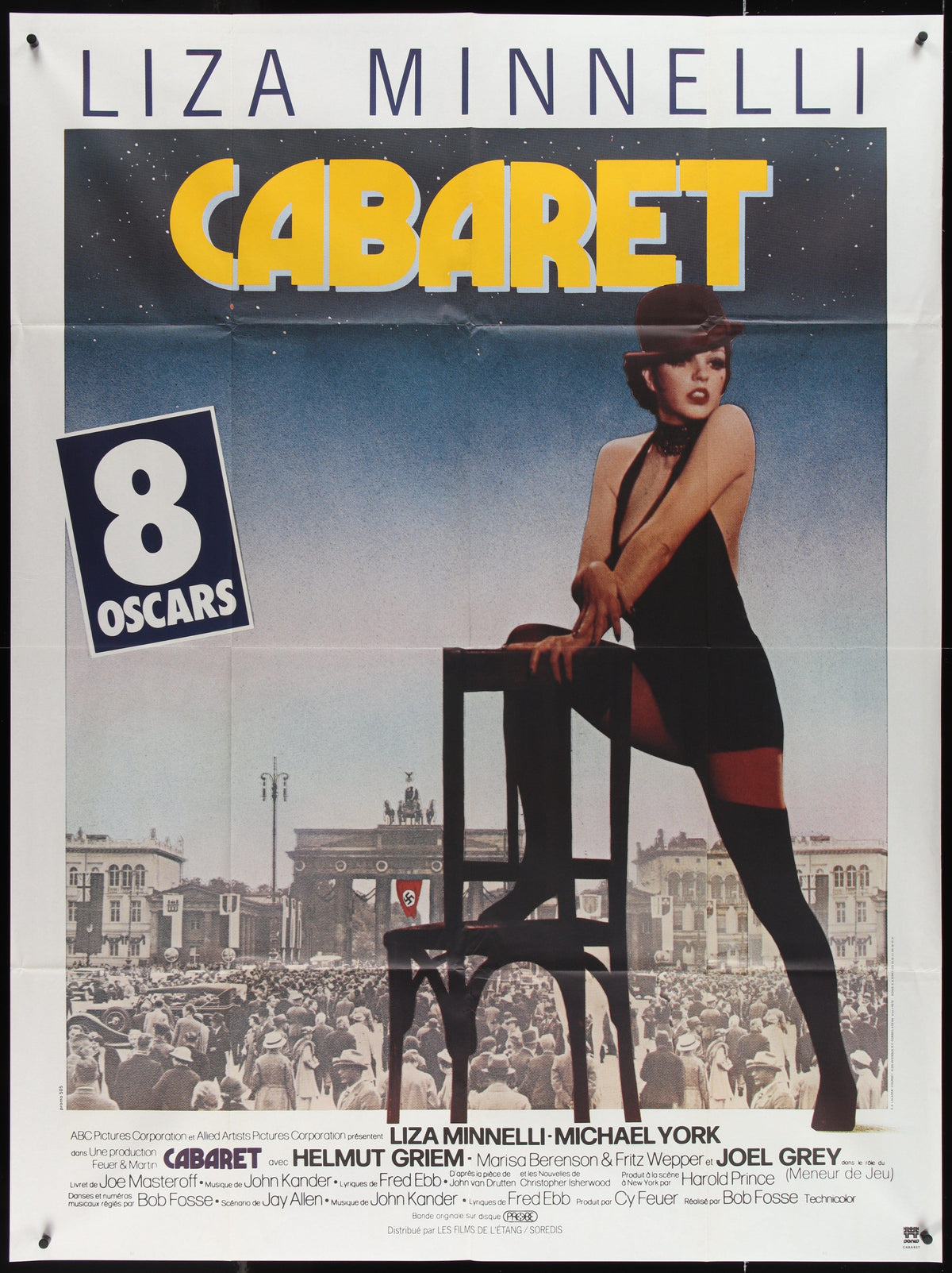 Cabaret Original Vintage Movie Poster