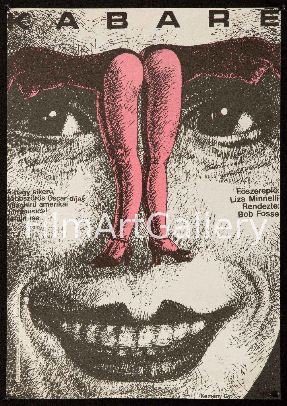 Cabaret Original Vintage Movie Poster