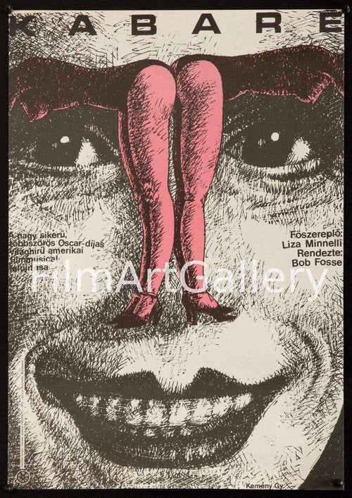 Cabaret Original Vintage Movie Poster