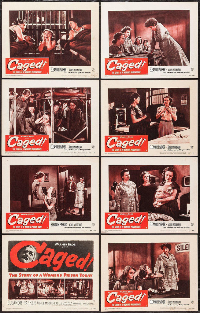 Caged Original Vintage Movie Poster