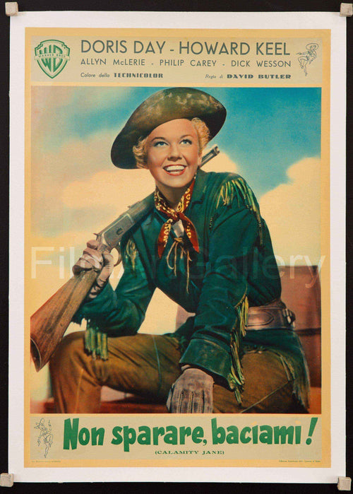 Calamity Jane (Non sparare, baciami!) Original Vintage Movie Poster
