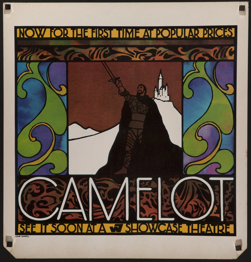 Camelot 21x22 Original Vintage Movie Poster