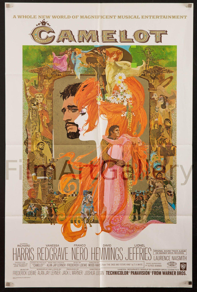 Camelot Original Vintage Movie Poster