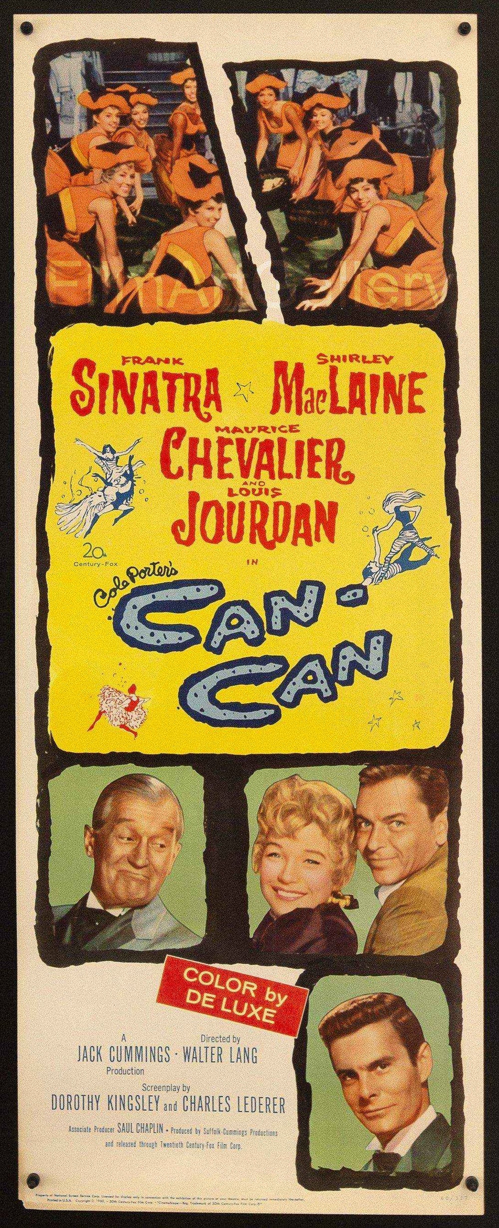 Can Can Original Vintage Movie Poster