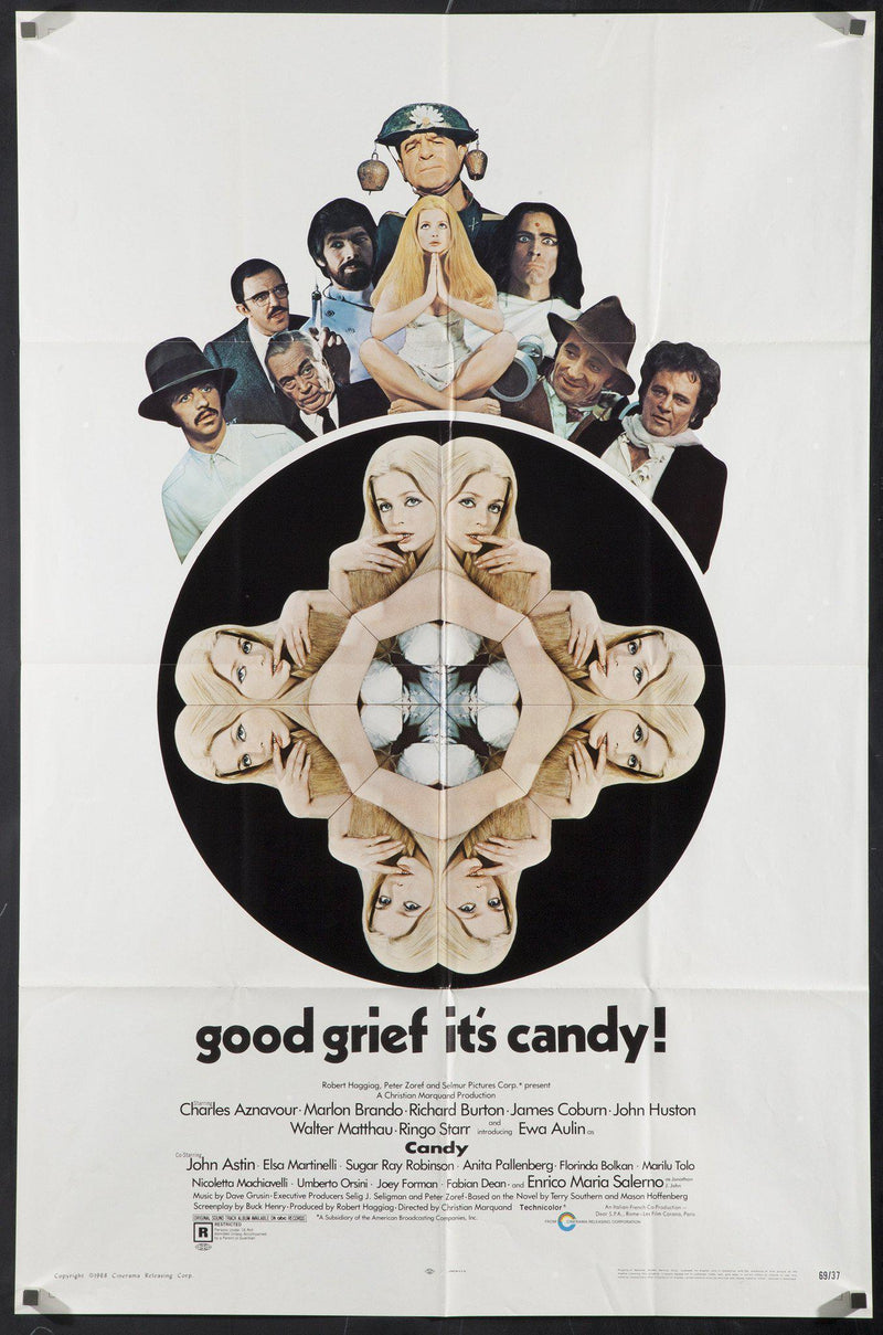 Candy 1 Sheet (27x41) Original Vintage Movie Poster