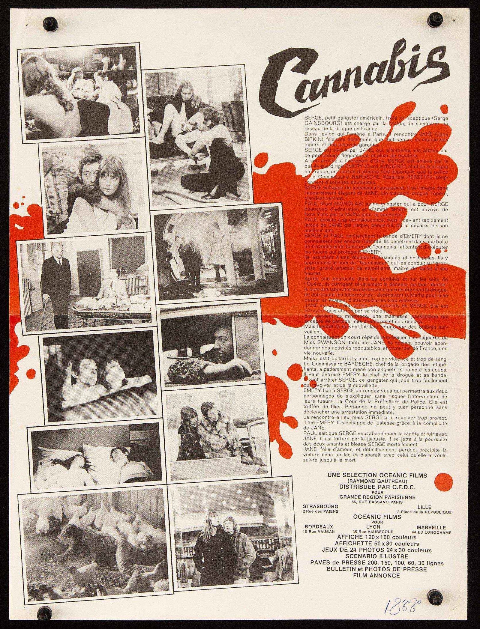 Cannabis Original Vintage Movie Poster