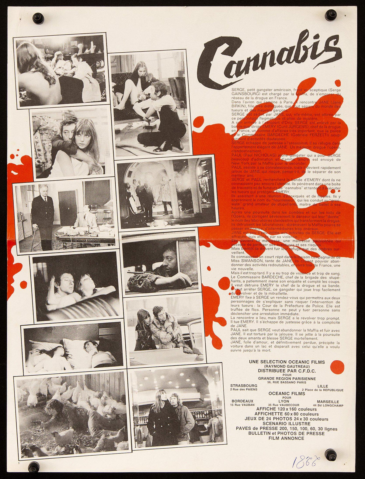 Cannabis Original Vintage Movie Poster