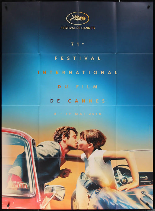 Cannes Film Festival 2018 Original Vintage Movie Poster