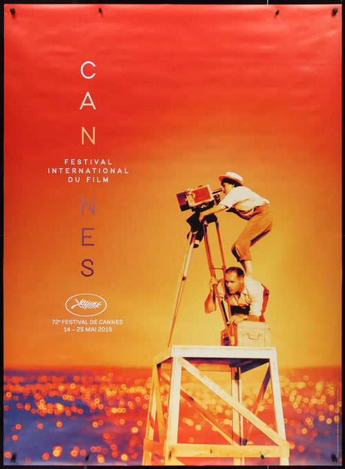 Cannes Film Festival 2019 Original Vintage Movie Poster