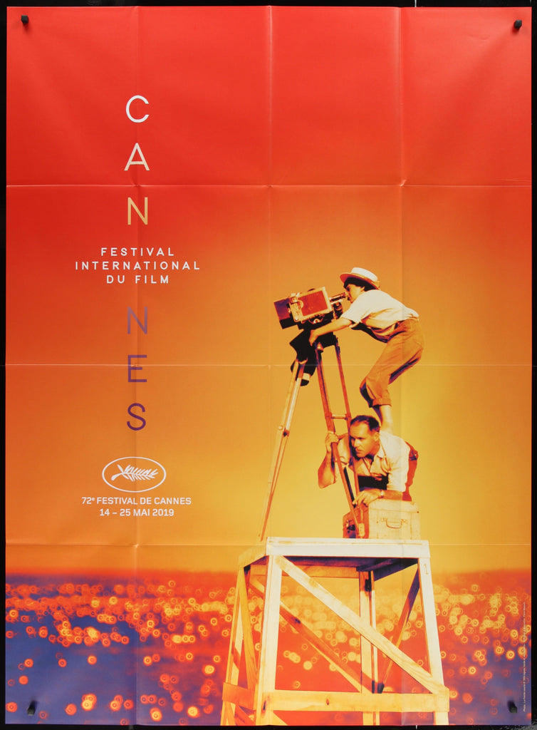 Cannes Film Festival 2019 Original Vintage Movie Poster