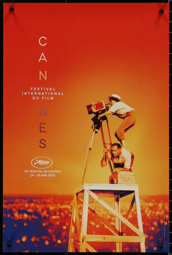 Cannes Film Festival 2019 Original Vintage Movie Poster