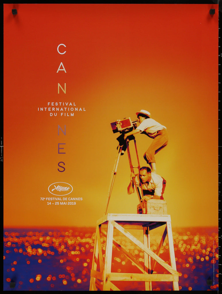 Cannes Film Festival 2019 Original Vintage Movie Poster