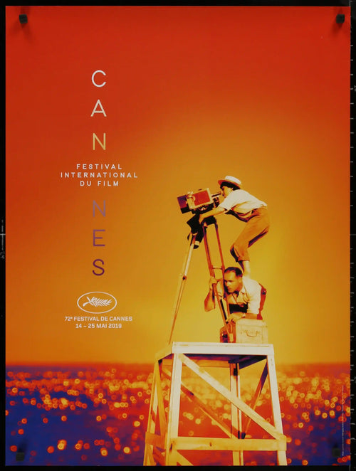 Cannes Film Festival 2019 Original Vintage Movie Poster