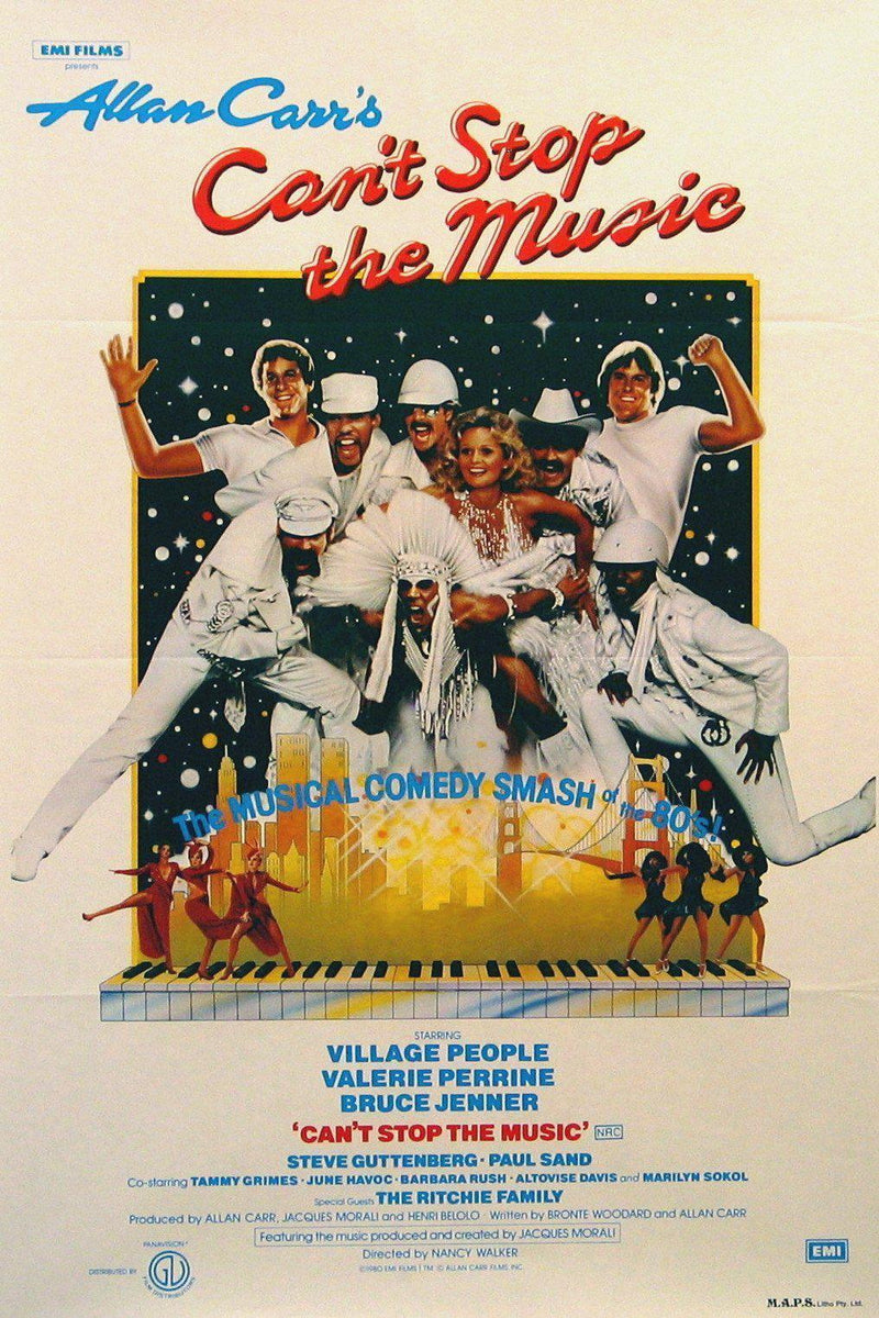 Can't Stop the Music 1 Sheet (27x41) Original Vintage Movie Poster