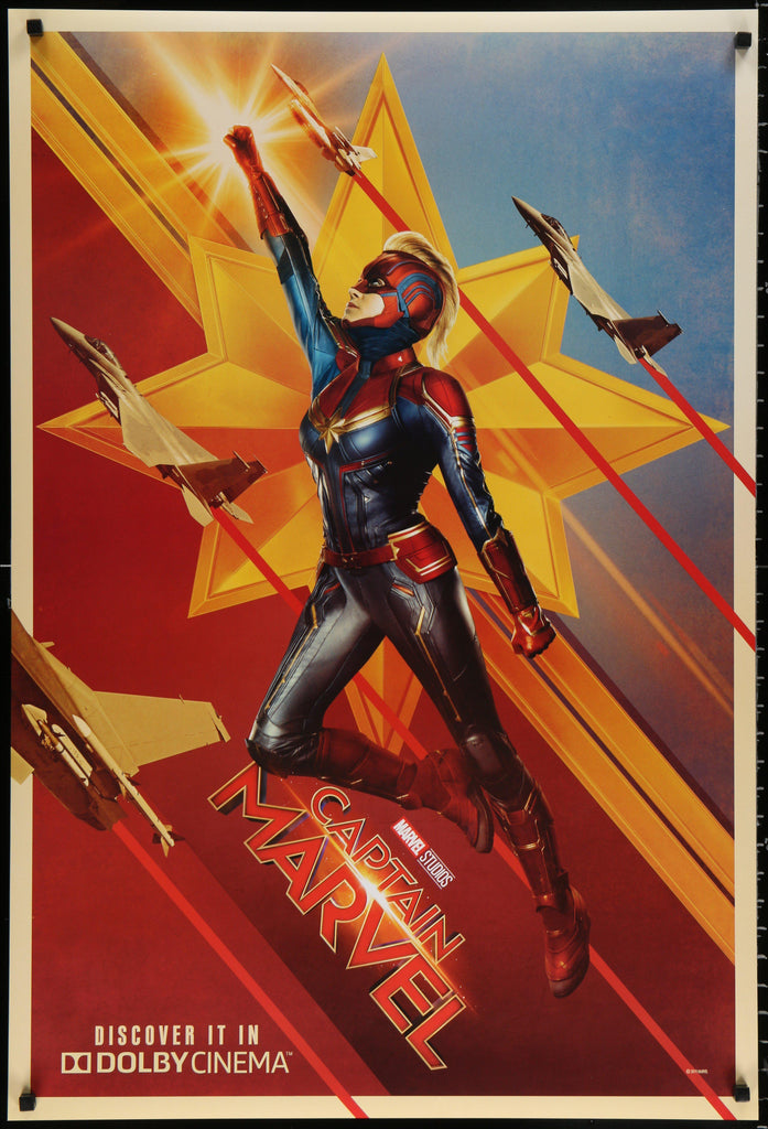 Captain Marvel 1 Sheet (27x41) Original Vintage Movie Poster