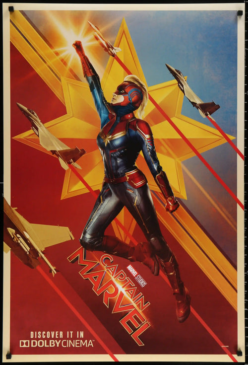 Captain Marvel Original Vintage Movie Poster