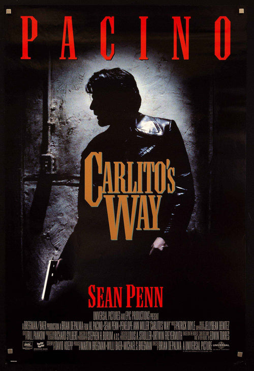 Carlito's Way Original Vintage Movie Poster