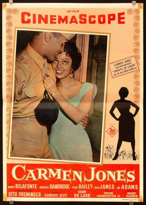 Carmen Jones Original Vintage Movie Poster