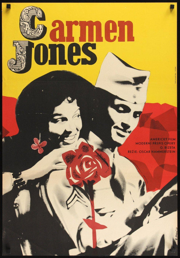 Carmen Jones Original Vintage Movie Poster