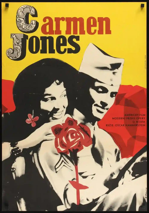 Carmen Jones Original Vintage Movie Poster