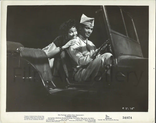 Carmen Jones Original Vintage Movie Poster