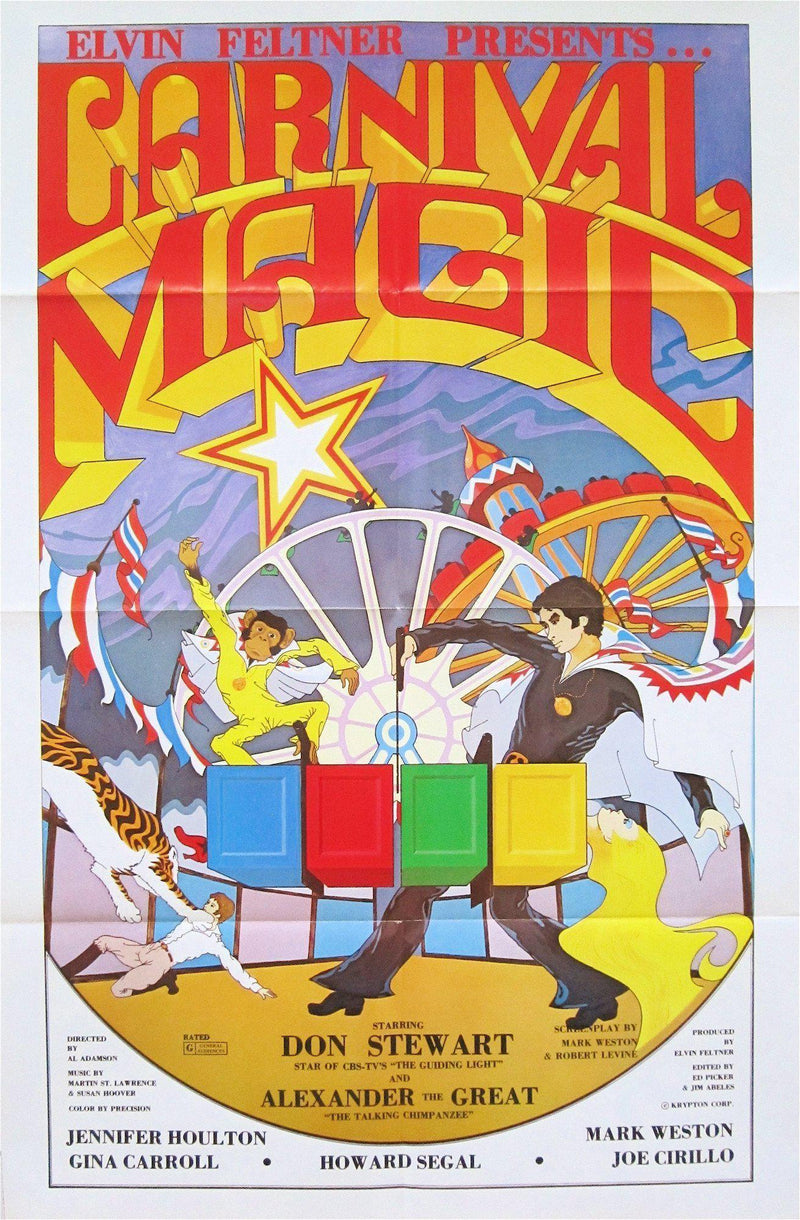 Carnival Magic 1 Sheet (27x41) Original Vintage Movie Poster