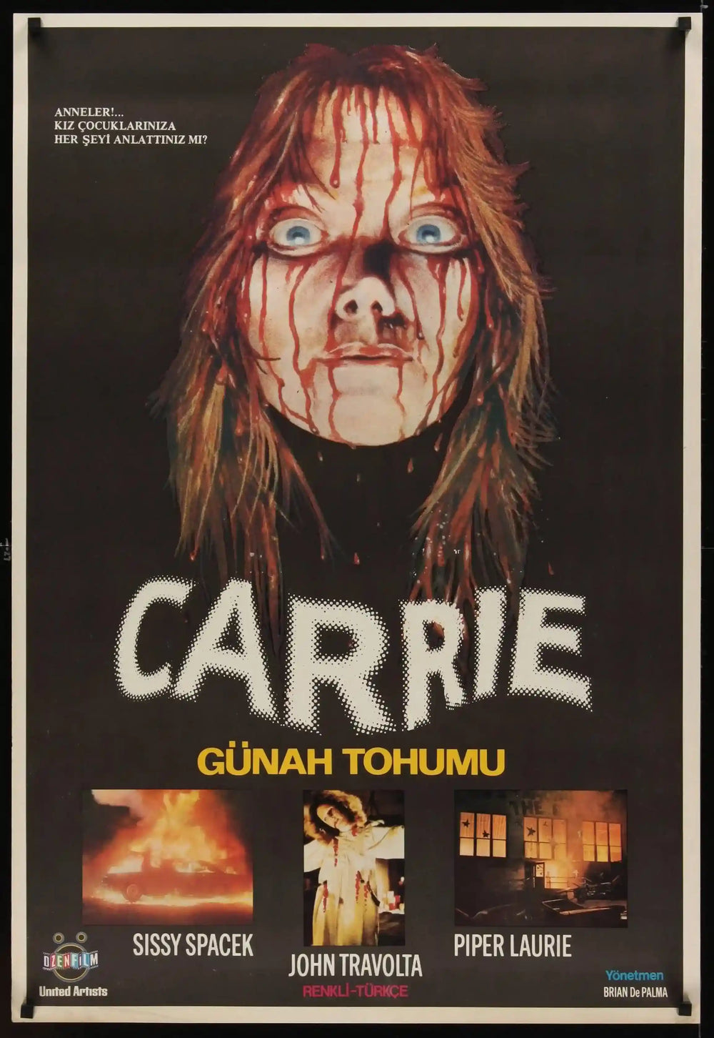 Carrie Original Vintage Movie Poster