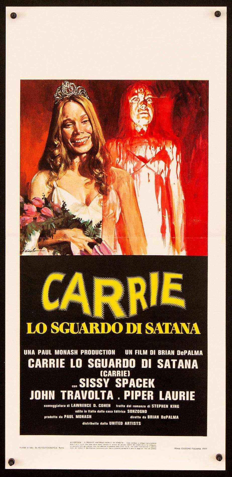 Carrie Original Vintage Movie Poster
