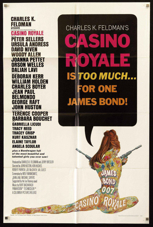 Casino Royale Original Vintage Movie Poster