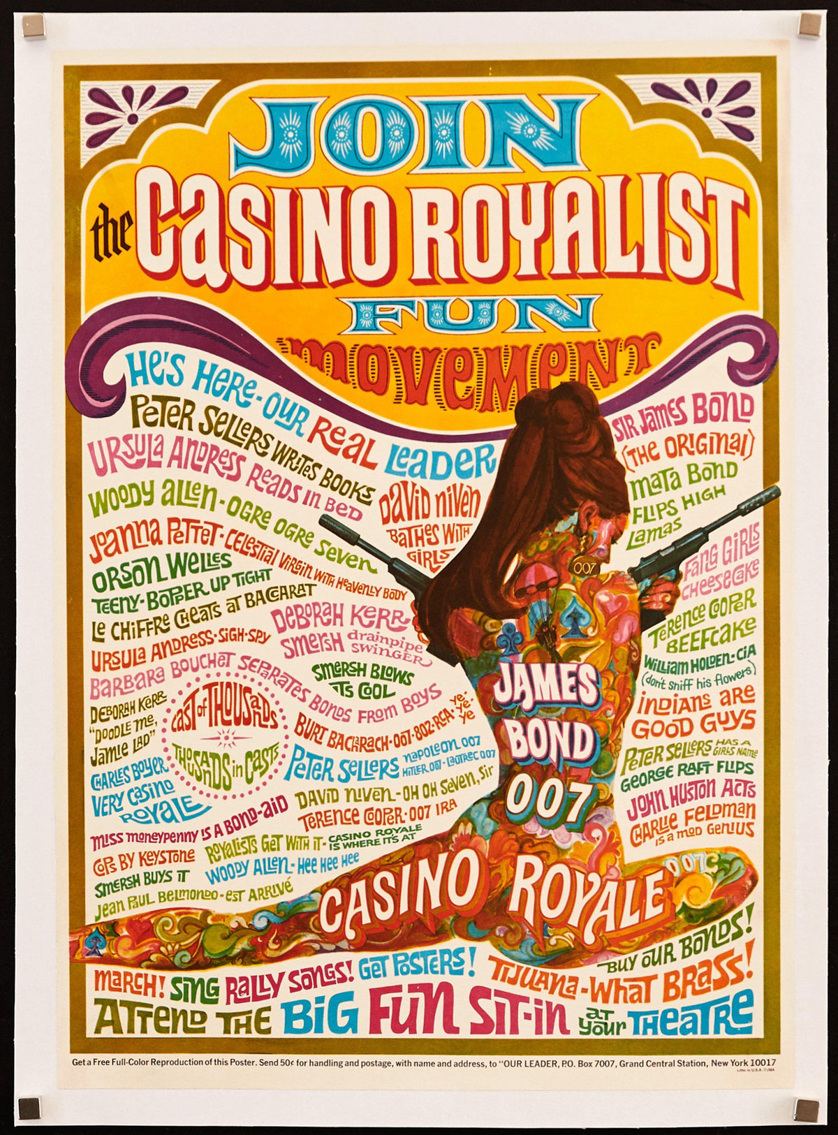Casino Royale Original Vintage Movie Poster