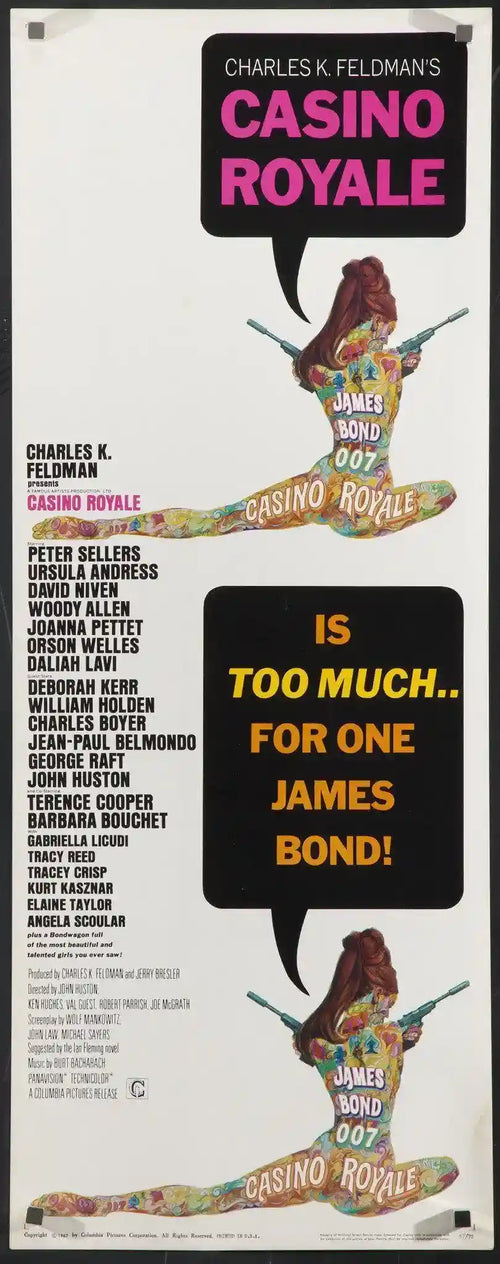 Casino Royale Original Vintage Movie Poster