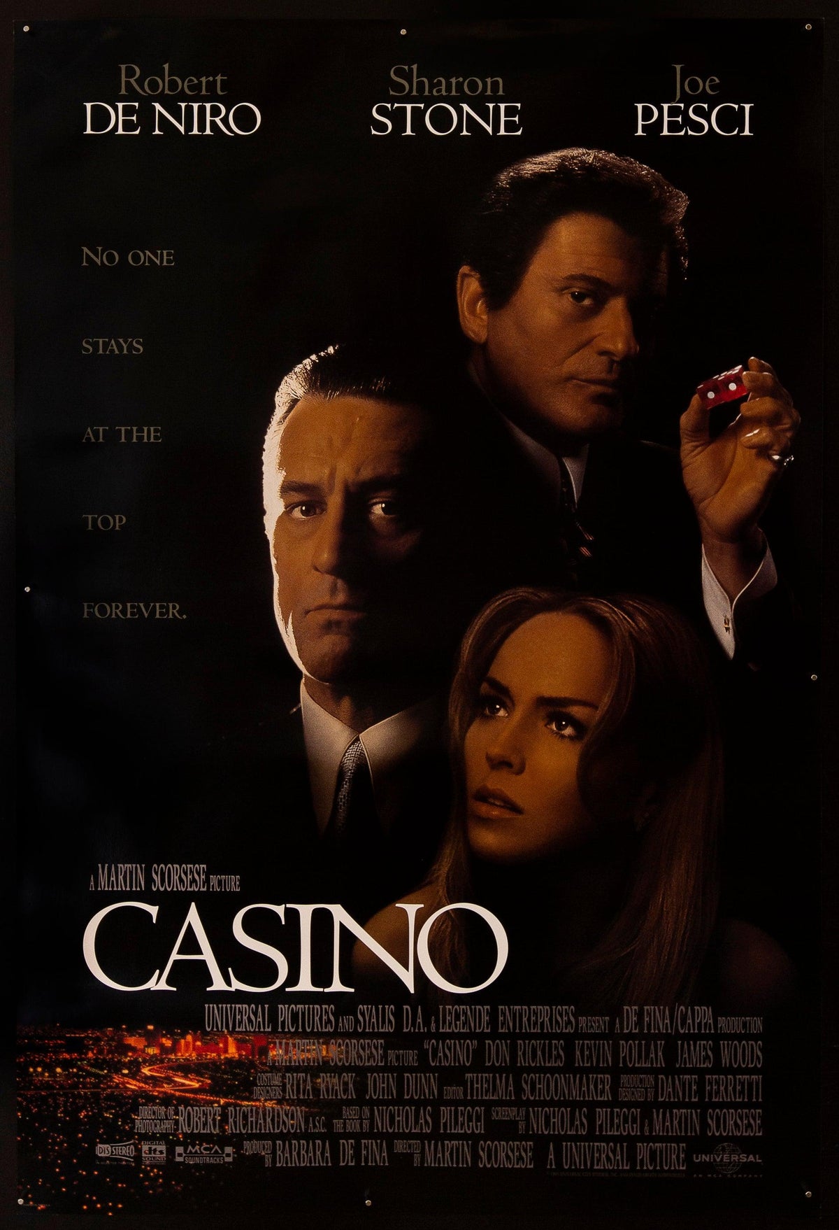 Casino Original Vintage Movie Poster