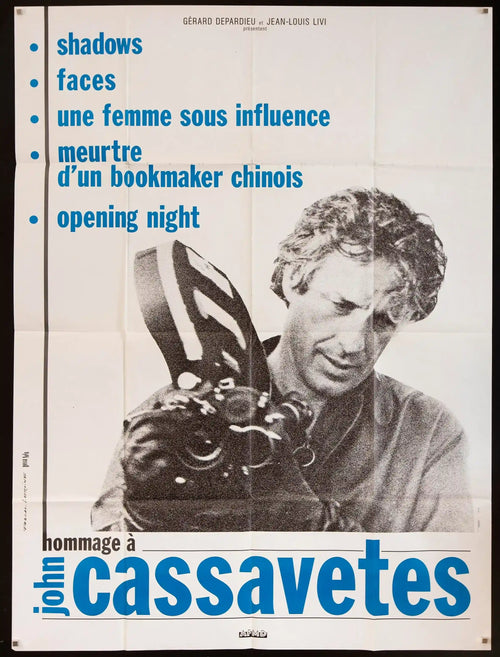 Cassavetes Festival Original Vintage Movie Poster