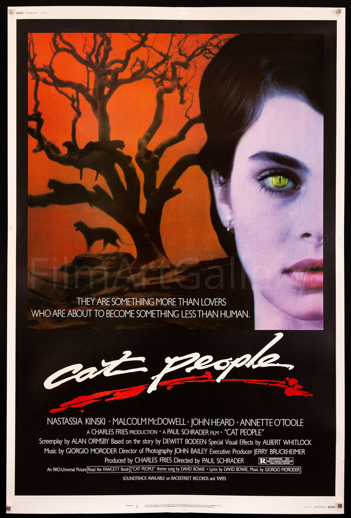 Cat People Original Vintage Movie Poster