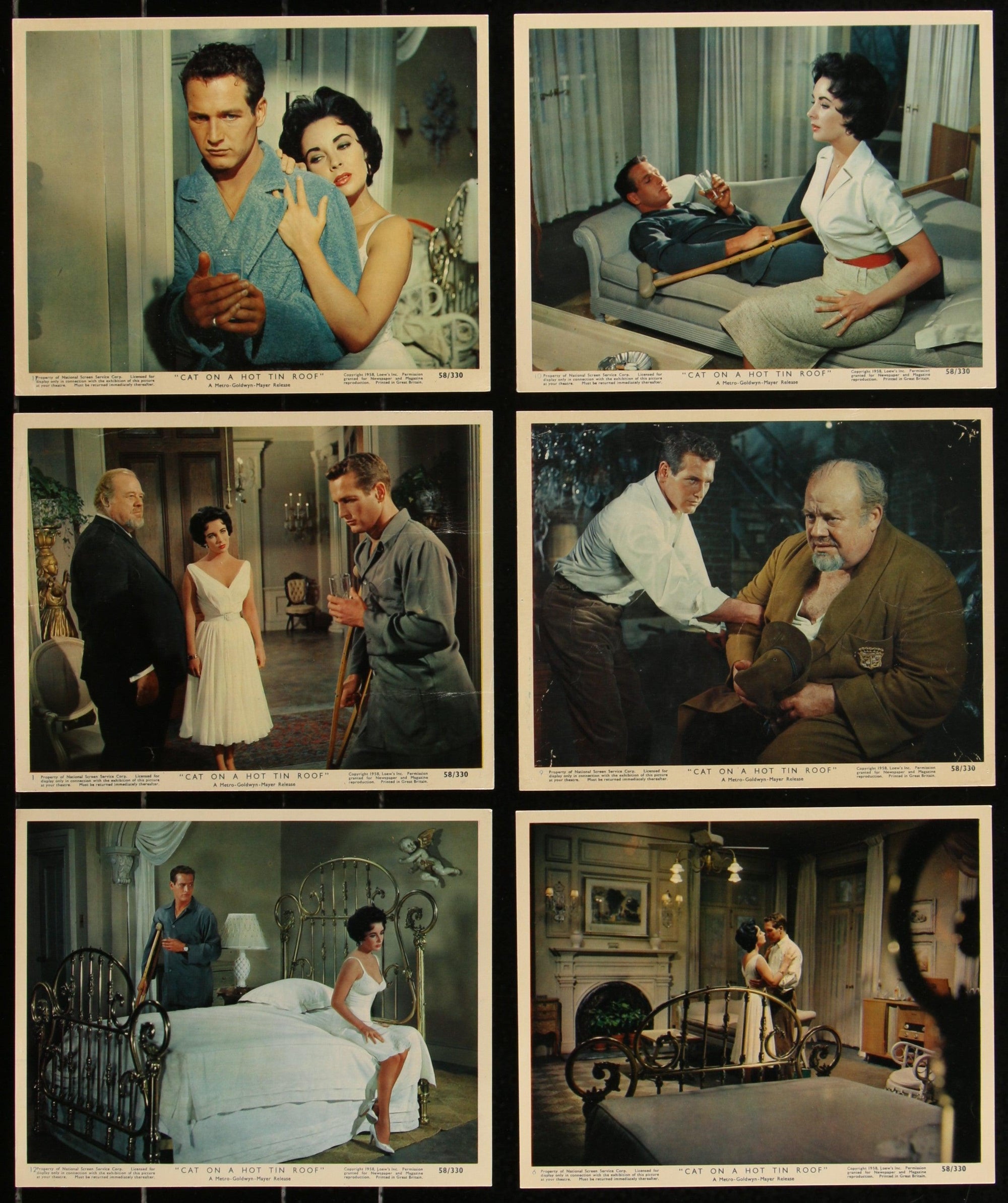 Cat on a Hot Tin Roof Original Vintage Movie Poster