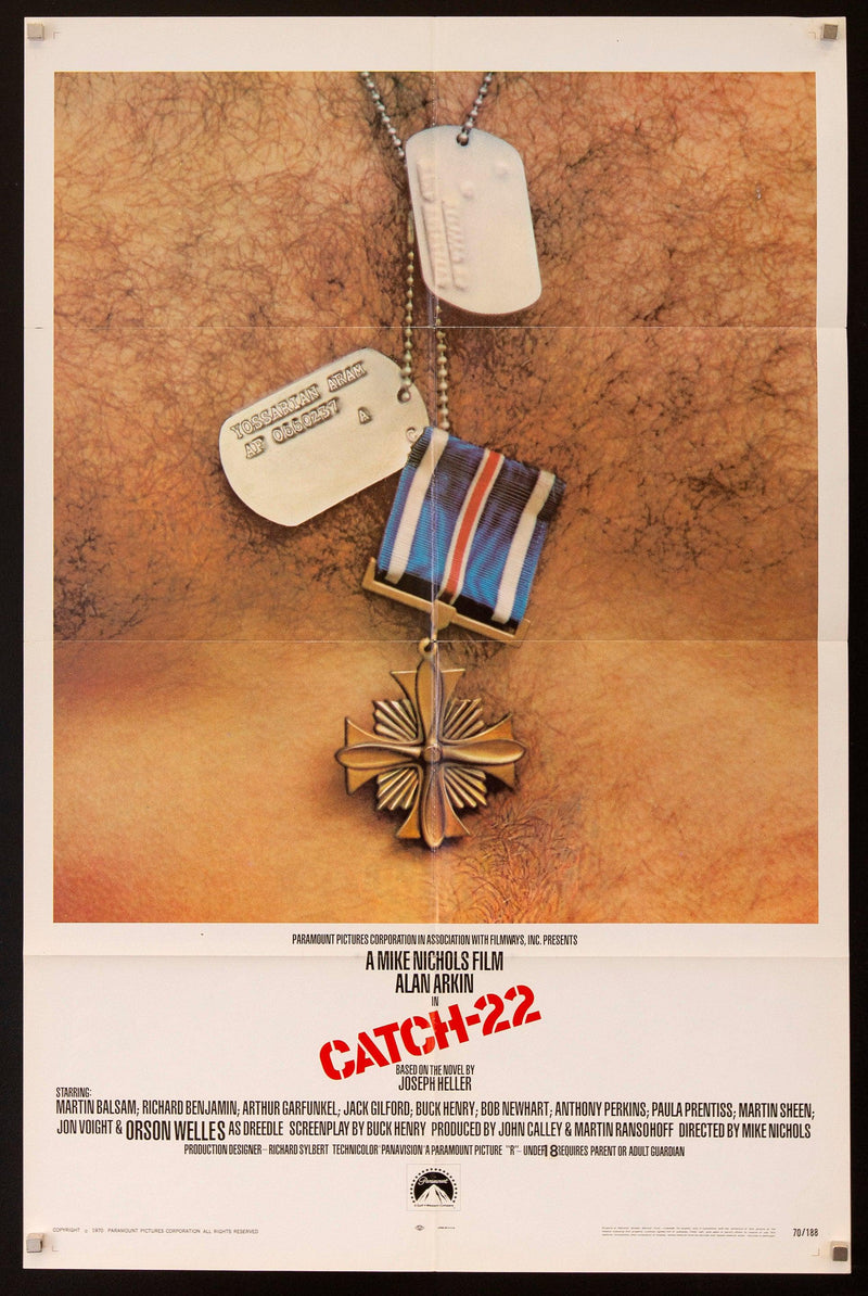 Catch-22 1 Sheet (27x41) Original Vintage Movie Poster