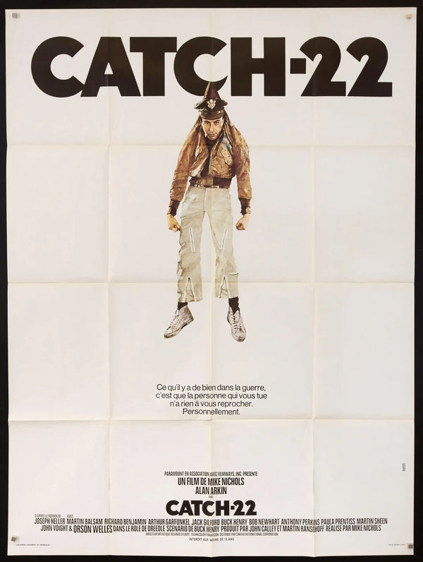 Catch-22 Movie Poster 1970 French 1 Panel (47x63)